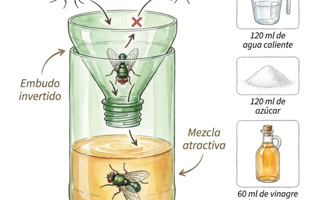 Dile adiós con esta trampa para moscas y mosquitos más efectiva